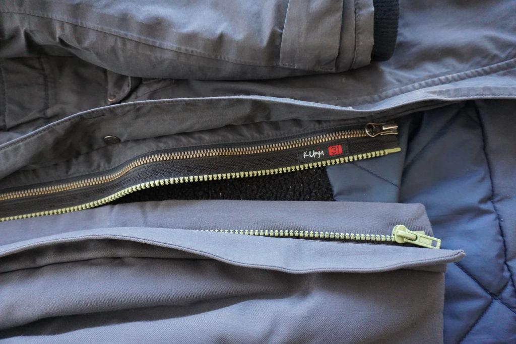 Kumja maternity jacket adaptor for metaluxe vislon zip