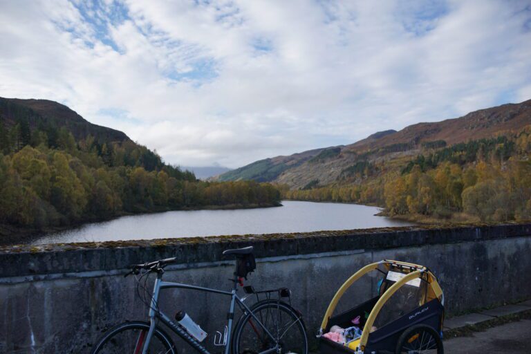 Cycling in Strathconon: a family bike ride